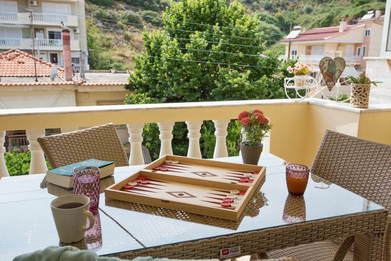 Holiday House Ioanna 2 - Loft เนอาเปรามอส ภายนอก รูปภาพ